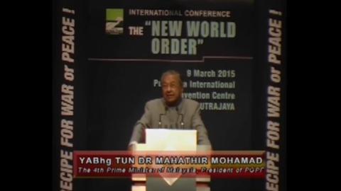 International Conference The 'New World Order' 3-9-15