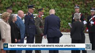 President Trump Participates in an Arrival Ceremony, Sep. 12, 2026