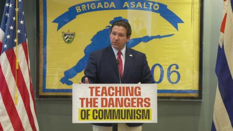Governor DeSantis Highlights Florida’s Anti-Communism Education Standards