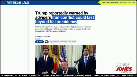 Trump Warned By Pentagon That Iran War To Last Through 2029!