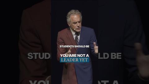 You're Not a Leader Yet
