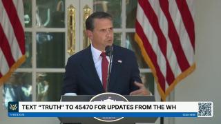 Attorney General of the United States Todd Blanche Briefs Members of the Media, Sep. 15, 2026