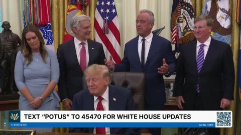 President Trump Makes an Announcement on Healthcare, Sep. 18, 2026
