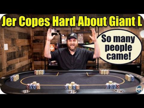 Jer's Poker Tournament Fails Hard, No One Shows Up! | LOL!