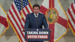 Governor DeSantis Makes Election Security Announcement in Palm Beach County
