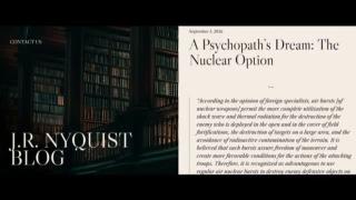 Um Sonho de Psicopata: A Opção Nuclear (Jeffrey Nyquist - 3 de setembro de 2026)