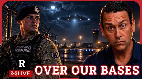 He Witnessed a Stunning UFO Over a US Air Force base
