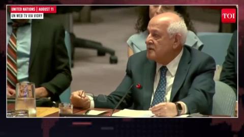 You Israeli Settler Thieves Must Be Kicked Out - Palestinian Diplomat Vs Israel Envoy Fight At UN