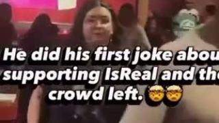 Comedian Opens With Pro-Israel Joke - Audience Walks Out