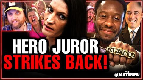 Lindsay Clancy HERO Juror STRIKES BACK