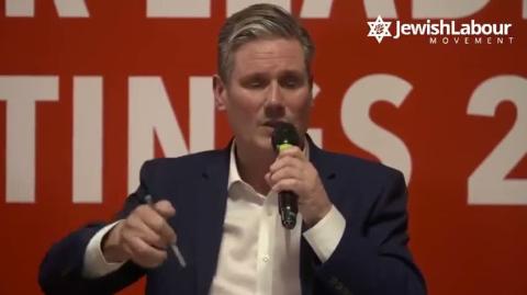 Starmer is Jewish and a Zionist