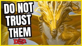 Why Gold Dragons Are The Strongest Metallic Dragons | D&D Ecology