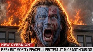 Scotts Set Ablaze Building Renovated To House Homeless Migrants
