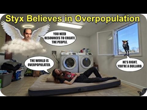 Styxhexenhammer666 Falls For The Fallacy "We're Gonna Run Out of Stuff, Soon!" Ahahahahahaha!
