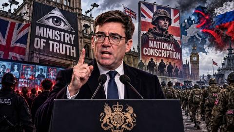 BREAKING: UK To Establish Ministry Of Truth Ahead Of National Conscription To Fight Russia!