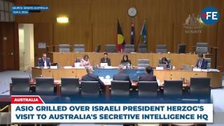 Why Israel's President and Mossad At ASIO - Shoebridge Demands Answers In Senate Estimates
