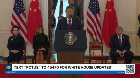 President Trump and the President of China Deliver Remarks