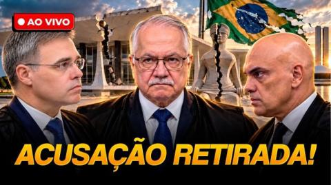 CRISE! Fachin intervém na guerra Moraes x Mendonça