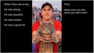 Terry - What were you like when you were new?