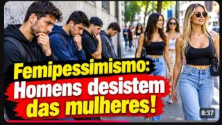 FEMIPESSIMISMO: COMO OS HOMENS ESTÃO PESSIMISTAS DIANTE DE MULHERES TÓXICAS, NARCISISTAS E FÚTEIS!