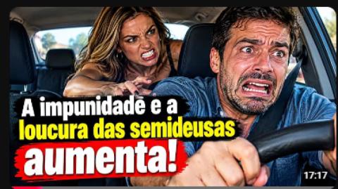 SEMIDEUSA ATACA MOTORISTA COM TESOURA E ESTÁ LIVRE! ENQUANTO ISSO, O TEMA CENTRAL É FEMINIC*!