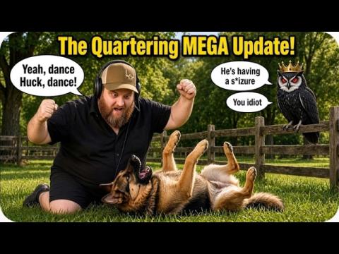 The Quartering 8K Ad Reads, Huck Bad, Secret Coffee Sales, & MORE!