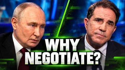 ‘Why would you negotiate?’ — Rick Sanchez questions Putin