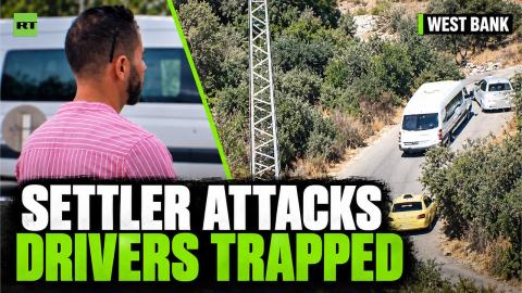 ‘There was no longer anywhere we could reverse to’ — West Bank driver describes settler attack