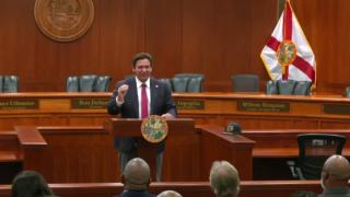 Governor DeSantis Presents Florida Governor’s Medal of Freedom to Andre Dawson