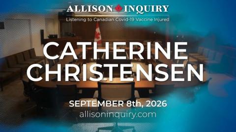 Allison Inquiry | Catherine Christensen | Day 1 September 8th, 2026
