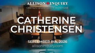 Allison Inquiry | Catherine Christensen | Day 1 September 8th, 2026