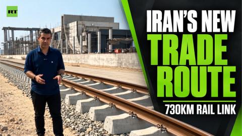 Iran completes 730km railway to boost India–Russia trade