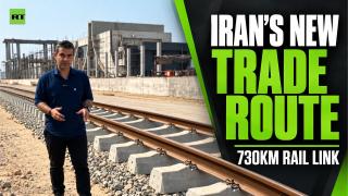 Iran completes 730km railway to boost India–Russia trade