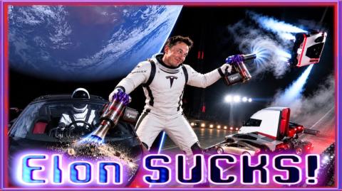 ELON MUSK'S FLYING ROADSTER EXPOSED! 10,000 PSI of Hype and Hollywood Magic