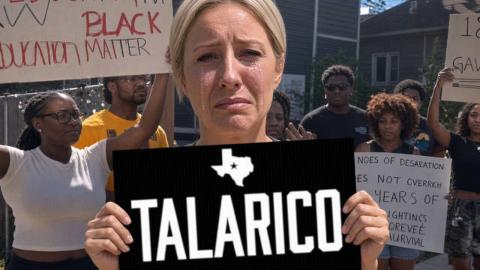 Blacks Try To Scare Talarico Voting Couple Out of Neighborhood