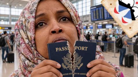 Ilhan Omar's Passport SEIZED ReeEEestream 10-19-26