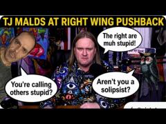 TJ Kirk Seething At The Right Actually Pushing Back! Has The Tide Turned?