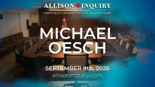 Allison Inquiry | Michael Oesch | Day 2 September 9th, 2026