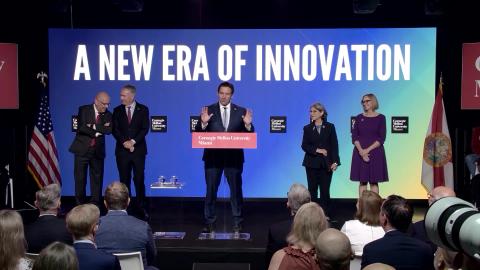 Governor DeSantis Speaks at Carnegie Mellon University Miami Announcement