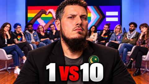 Daniel Haqiqatjou vs. 10 Liberals DEBATE - Clean Version