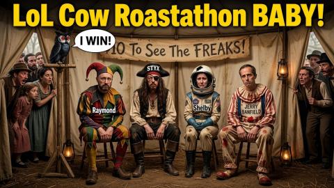 The Realists Super Lol Cow Roastathon! Comedy At It's BEST!