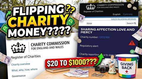 FLIPPING CHARITY MONEY? | OIL SCAM MERCHANT! | @AliDawah