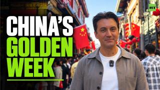 China’s Golden Week: Huge crowds, national pride and 5,000 drones