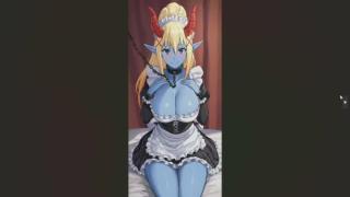 My AI Harem Pics of the Day Episode 379 Pics of Light The Tiefling Slave Waifu Part 9