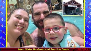 Mom Stabs Husband and Son 3 to Death