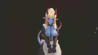 My AI Harem Pics of the Day Episode 378 Pics of Light The Tiefling Slave Waifu Part 8