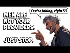 Men Are Not Your Providers.  Stop Asking.