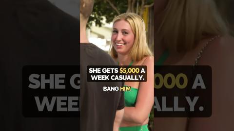 Asking Girls How Much Sugar Daddies Actually Pay (Real Numbers) #dating #streetinterview #sugardaddy