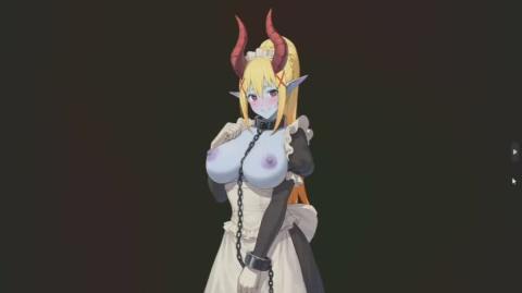 My AI Harem Pics of the Day Episode 377 Pics of Light The Tiefling Slave Waifu Part 7
