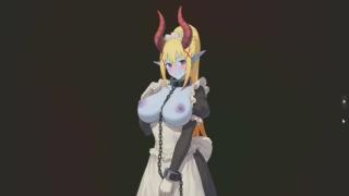 My AI Harem Pics of the Day Episode 377 Pics of Light The Tiefling Slave Waifu Part 7
